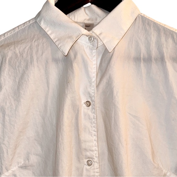 American Apparel Tie-Front Crop Top - Picture 3 of 4